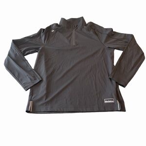 RHONE Charcoal Leggings with Subtle White Logo